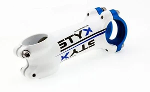 STYK Road Mountain 29er eBike MTB Bicycle Stem 5-Degree 31.8mm 100mm White&Blue - Picture 1 of 5