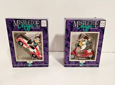 Mistletoe Magic Collection Lot Mouse Red Scooter Elf Racecar Christmas Ornament