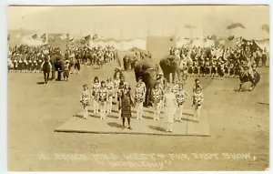 Foto de exhibición de Oklahoma 101 Ranch Wild West & Far East c1925 - Imagen 1 de 2