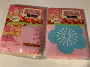 NEW - LOTTO 2 Shortcake Decorativi Valance Fragole - 84x15 POLLICI - SPEDIZIONE GRATUITA - Foto 1 di 3
