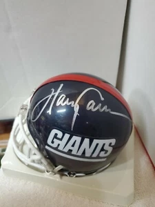 HARRY CARSON NEW YORK GIANTS SIGNED MINI HELMET W/COA - Picture 1 of 7