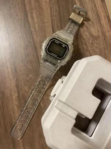 CASIO G-SHOCK DW-5040RX-7JR 40th Anniversary Clear Remix Watch Limited Used - Picture 1 of 6