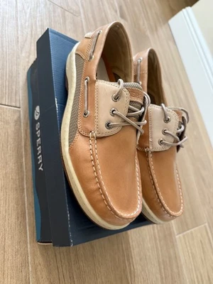 Nuevo Zapato Para Hombre Sperry Talla 9.5 XW, Billfish Bronceado/Beige Foto 1 de 4