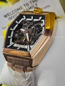Invicta  AKULA Stealth LEGION Mechanical Rose GOLD Skeleton TRITNITE mens watch  - Picture 1 of 20