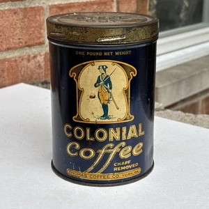 Antica LATTINA CAFFÈ COLONIALE THOMAS CO YORK PA rara vintage - Foto 1 di 22