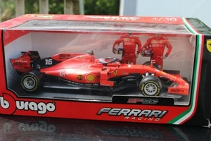 RARE BURAGO 1:18 Charles Leclerc Ferrari SF90 #16 formula 1 2019 -18-16807L - Picture 1 of 12