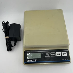 Vintage Pelouze PE5 Digital Postal Scale With Power Cord TESTED! - Picture 1 of 13