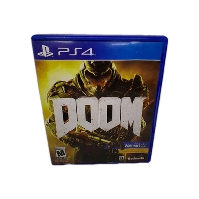 Doom PlayStation 4 PS4 - Walmart Edition - CIB - Image 1 of 3