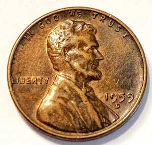 ✨Single Lincoln Saved Found Penny✨1959 D Denver Mint Good Condition and Detail - Picture 1 of 4
