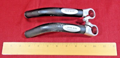 Avenir Mountain Bike Bar Ends Negro-Plateado Aluminio MTB Ciclismo Manillar Foto 1 de 4