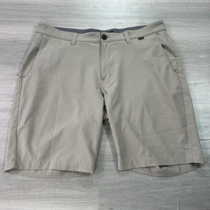 Pantalones Cortos Travis Mathew Para Hombre 36 Caqui Golf Rendimiento Elastizados Frente Plano 1MQ081 - Imagen 1 de 10