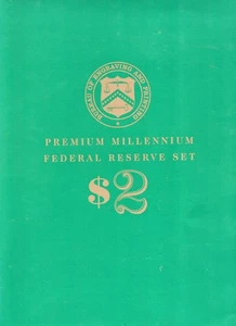 1995 $2 Star Millennium FRN Set BEP Issued 12 Matching serial #s A-L20001544* - Picture 1 of 7
