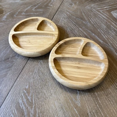 VINTAGE PAAR AVANCY BAMBUS 3 FÄCHER BABYTELLER, gebraucht Top Zustand - Bild 1 von 3