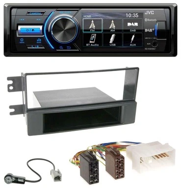 JVC Bluetooth MP3 USB DAB Autoradio für Kia Cerato (ab 2007) - Bild 1 von 4