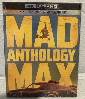 Mad Max Anthology (4k Ultra HD) Mel Gibson - Brand New - Image 1 of 2