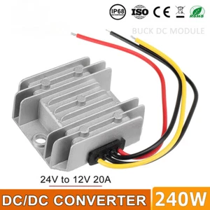 DC 24V to DC 12V 5A 8A 10A 20A Buck Converter Step-down Voltage car Power Supply - Picture 1 of 9