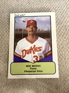 1990 ProCards AAA #62 Mike Maddux - Picture 1 of 2