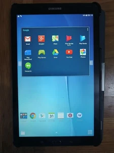 Samsung Galaxy Tab E SM-T560 8GB Black Wi-Fi Tablet - Very Good A - Picture 1 of 6