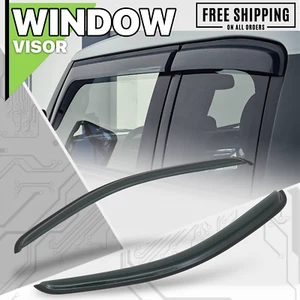 Window Visor Shade Vent Wind Rain Deflector fit 07-14 Chevy/GMC Silverado/Sierra - Foto 1 di 6