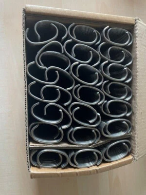 C-Ringklammern CL50/CL45 Galvan für Gabionen- und Zaunbau 3,0 x 24,0 x 45,0 mm - Bild 1 von 4