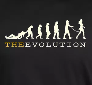 Camiseta Evolution evo of Man Divertido Humor Feminismo - Imagen 1 de 7