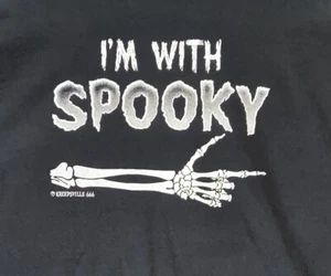Halloween T Shirt Skeleton T Shirt Funny T Shirt Mens Medium T Shirt - Picture 1 of 3