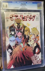 CHEW #28 CGC GRADED 9.8 COMIC 9/12 LAYMAN GUILLORY IMAGE - Imagen 1 de 7