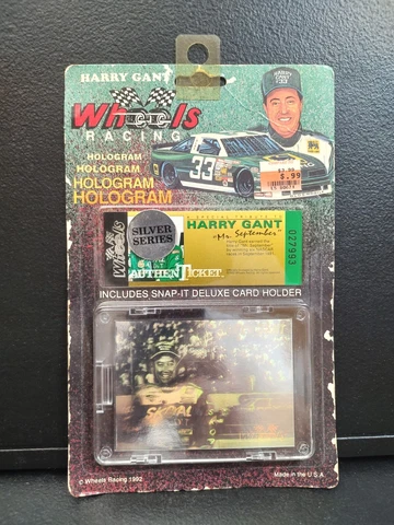 Harry Gant 1992 Wheels Racing Hologram Silver Series Cover
