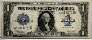 1923 $1 One Dollar Silver Certificate Note Horse Blanket Large Banknote FR 237 - Picture 1 of 2