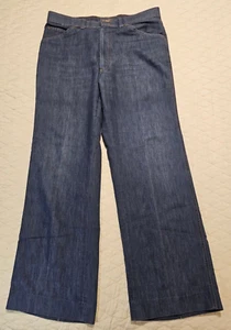 VTG Levis Sportswear Action Slacks Dark Denim Jeans Orange Tab Levi's - Picture 1 of 10