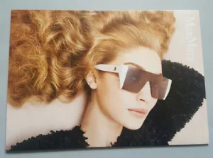 MAXMARA SUNGLASS IMAGE COUNTERCARD POSTER MEDIUM SIZE 11.6" X 8.2" - Picture 1 of 3