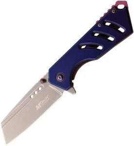 MTech Frame A / O Folding Knife Stainless Steel Purple Aluminum - MT-A1174PL - Picture 1 of 1