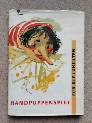 Buch, Handpuppenspiel für die Jüngsten, Anleitung Kindergarten Eltern, DDR 1960 - Bild 1 von 4