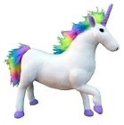 ADORE 14" Standing Ariel the Rainbow Unicorn Stuffed Animal Plush Toy
