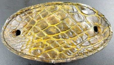 Handmade Natural Alligator skin HAIR BARRETTE SLIDE PIN STICK genuine gator skin - Image 1 of 4