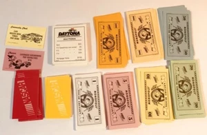 Money Deeds & Cards *Parts Only* Official Collector's Edition NASCAR Monopoly - Picture 1 of 6