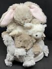 Pottery Barn Kids Stacking Plush Critter Animals Super Soft Baby Ring Toy