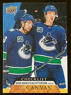 2020-21 Canvas Upper Deck Series 1, 2 Hockey. You pick - Image 1 of 4