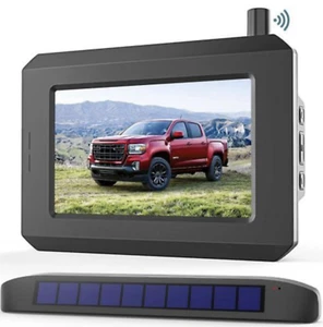 Solar Wireless Backup Camera, DIY No Wiring No Drilling Install   - Picture 1 of 3