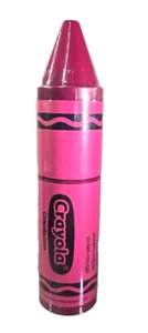 Wendys Kids Meal RED VIOLET Crayola Crayon Activity Toy Sealed NEW - Picture 1 of 4