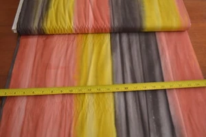 By 1/2 Yd, Rainbow Striped Cotton Batik, Moda/Aloha/Laundry Basket/42011, B409 - Picture 1 of 6
