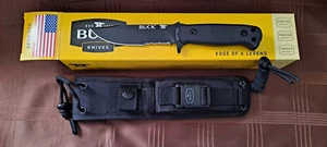 Buck 822 Sentry Tactical Fixed Blade Knife With MOLLE Compatible Sheath U.S.A. - Picture 1 of 8