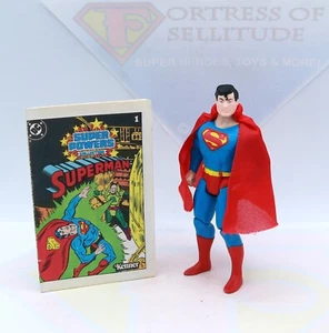 Kenner Super Powers Superman 1984 DC Comics Vintage Original Action Figure Comic - Picture 1 of 9