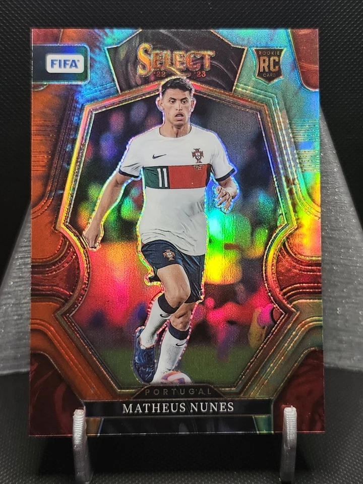 2022-23 Panini Select FIFA Tie-Dye /49 Matheus Nunes #169 Portugal Rookie RC - Image 1 of 4