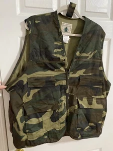 Northwest Territory Hunting Vest Mens XXL Camo Game Fowl Pouch Camouflage - Picture 1 of 7