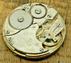 Antique Vintage Pocket watch movement unbranded 38.7mm 17L 3/4 plate