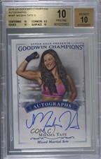 2016 Upper Deck Goodwin Champions Auto Miesha Tate #A-MT BGS 10 PRISTINE Auto