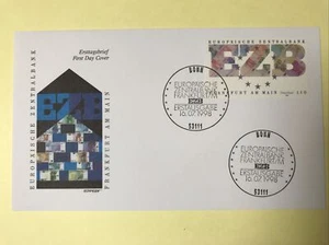 1998 - FDC Mi.Nr. 2000 - Fundación del Banco Central Europeo - ESST Bonn - Imagen 1 de 4