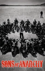 AA3894 Sons of Anarchy Show von Kurt Sutter 2008 vollständige Besetzung Filmplakat 11 x 17 - Bild 1 von 9
