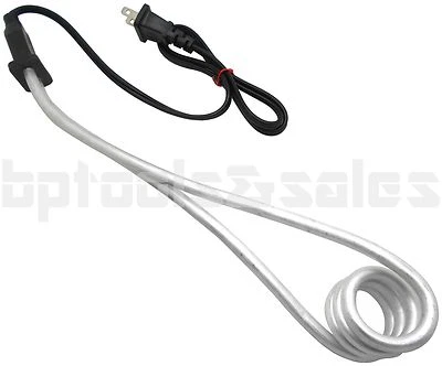 120V-1000W Water Heater Portable Electric Immersion Element Boiler Travel NEW - Image 1 of 2